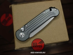 Нож MIcrotech LUDT - серая рукоять (эксклюзив RED-Knives) RK-459