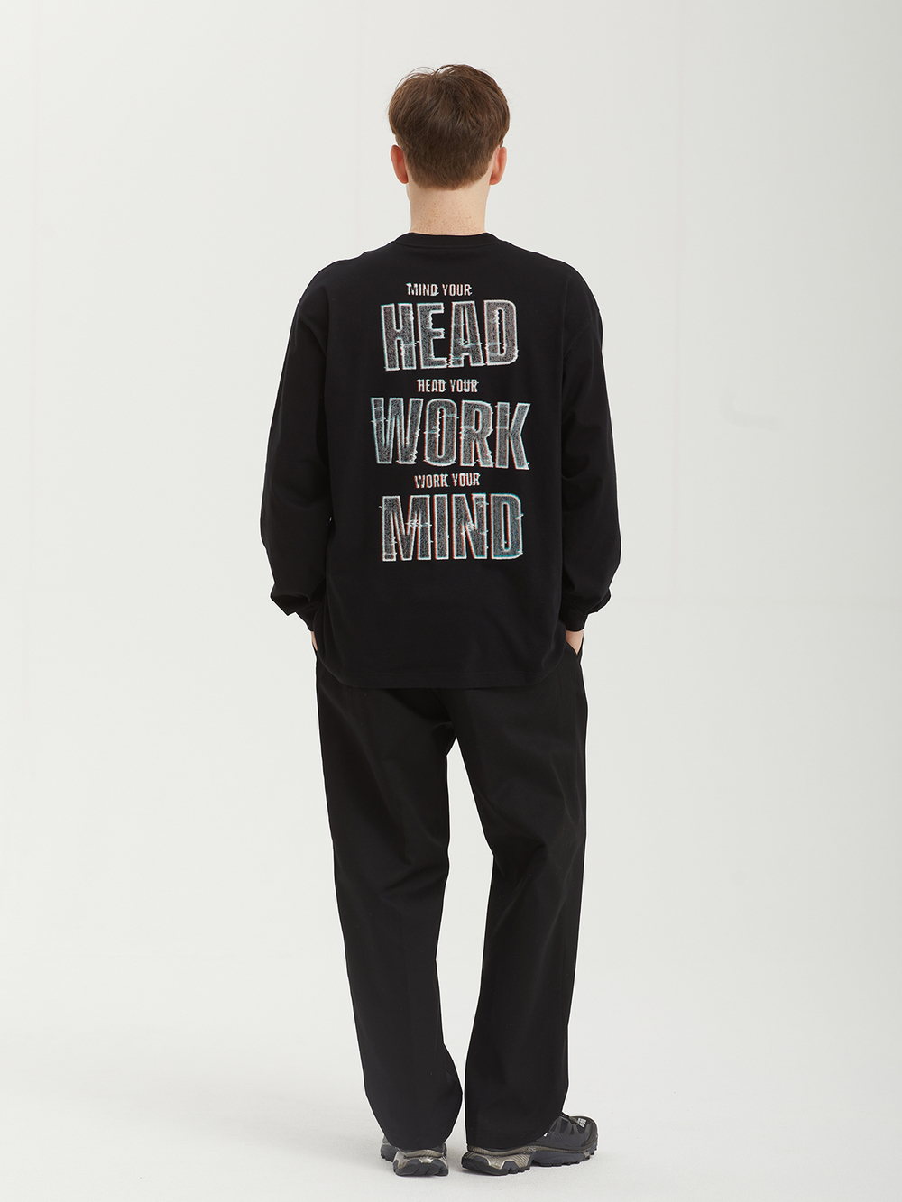 Мужской Лонгслив Mind Your Head