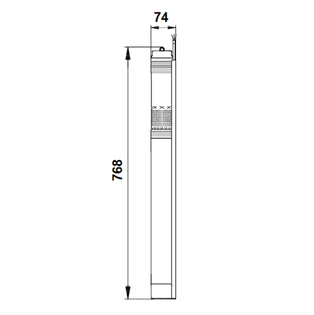 Скважинный насос Grundfos SQE 2-70
