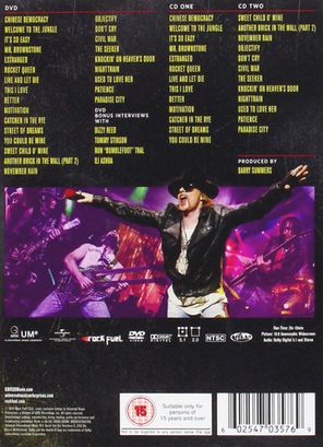 Guns N' Roses / Appetite For Democracy 3D: Live At The Hard Rock Casino - Las Vegas (2CD+DVD)