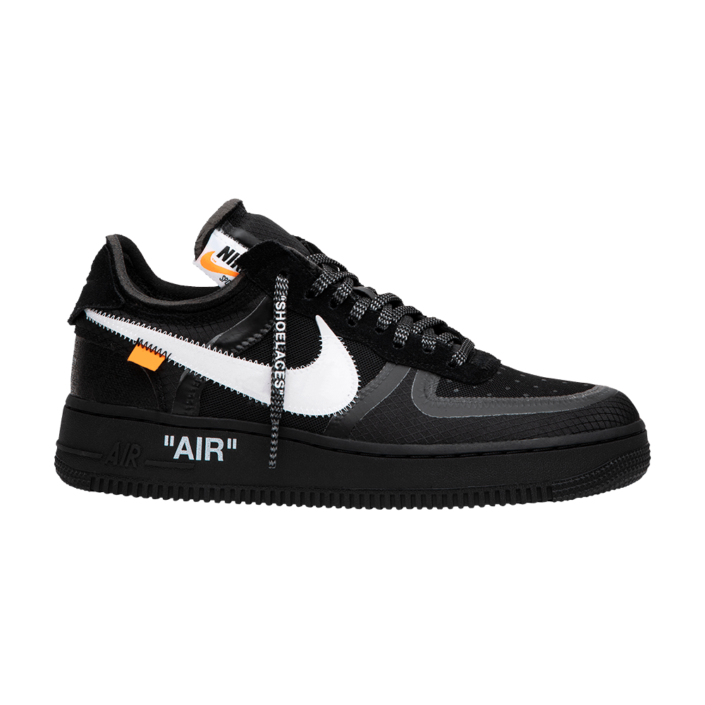 Кроссовки Off-White X Nike Air Force 1 Black White 2.0