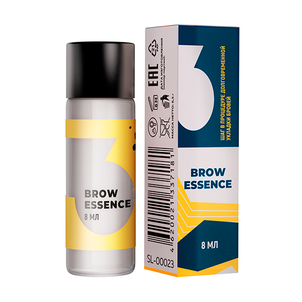 Innovator Cosmetics Состав #3 для долговременной укладки бровей BROW ESSENCE, 8мл