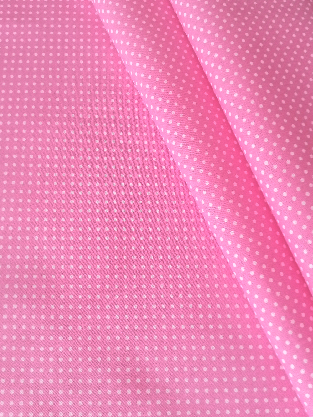 Ткань бязь плательная, рис. "Горох 2 мм", ширина 150 см, арт. 610