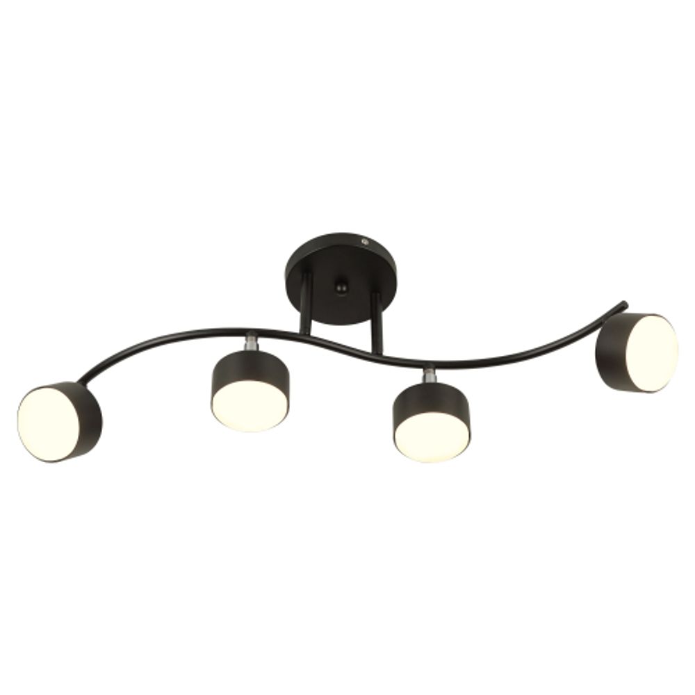 Светильник настенно-потолочный спот Rivoli Vanessa 7074-704 4хGX53 15 Вт поворотный | Rivoli