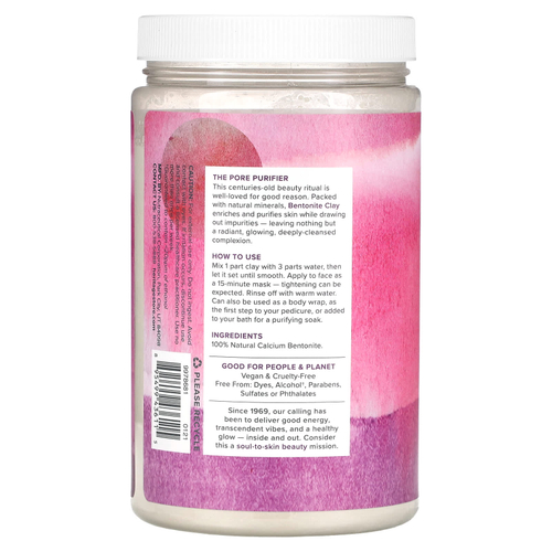 Heritage Store, Ancient Healing Clay, маска для очищения пор, 879 г (31 унция)
