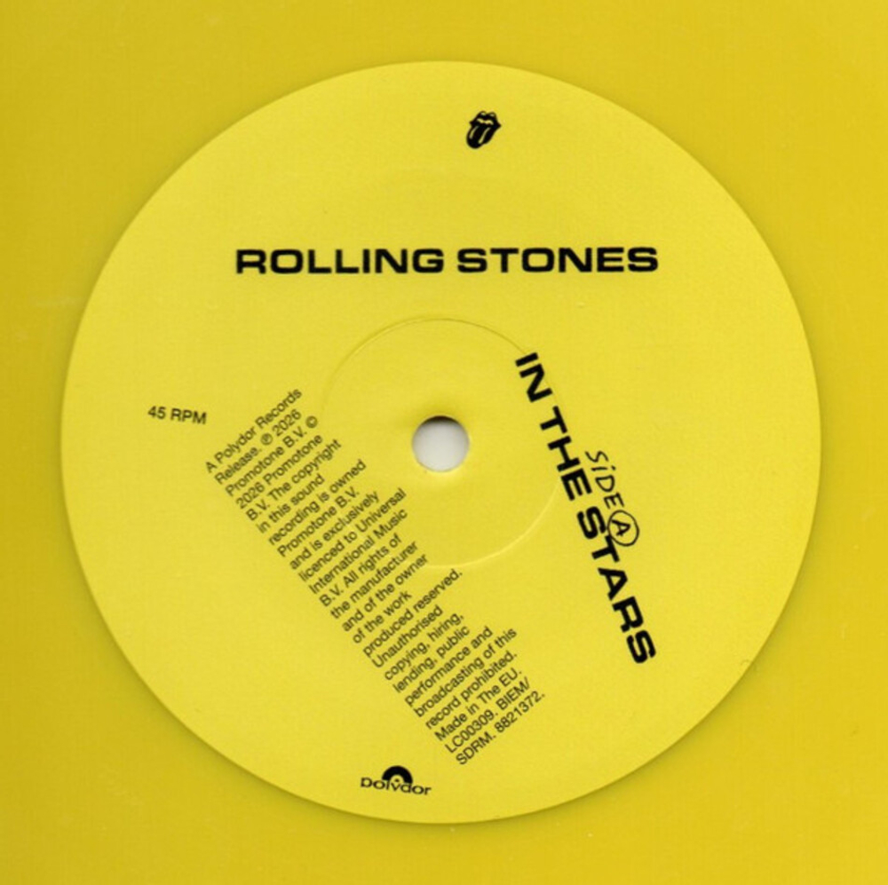 The Rolling Stones / In The Stars (Limited Edition)(Coloured Vinyl)(10" Vinyl Single)