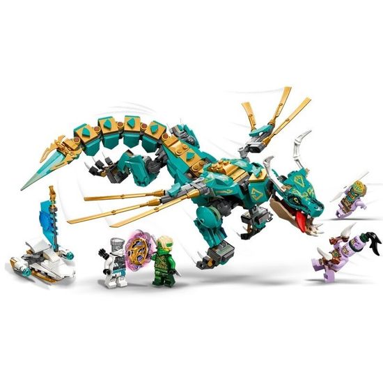 Конструктор аналог Lego Ninjago 71746 Дракон из джунглей арт 60038, 530 дет.