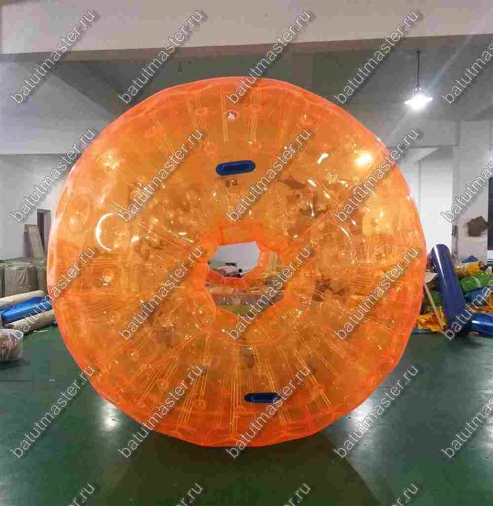 Зорб "Мандарин", ПВХ, диаметр 2,1 м.