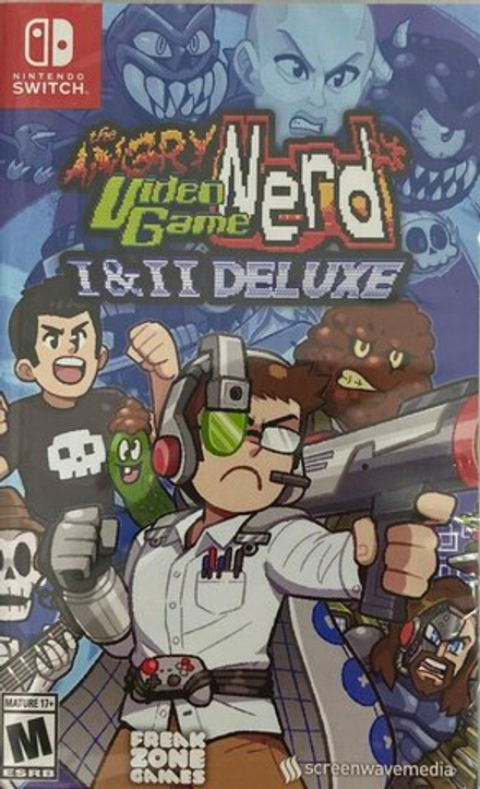 Картридж Angry Video Game Nerd 1 & 2 Deluxe (Nintendo Switch)