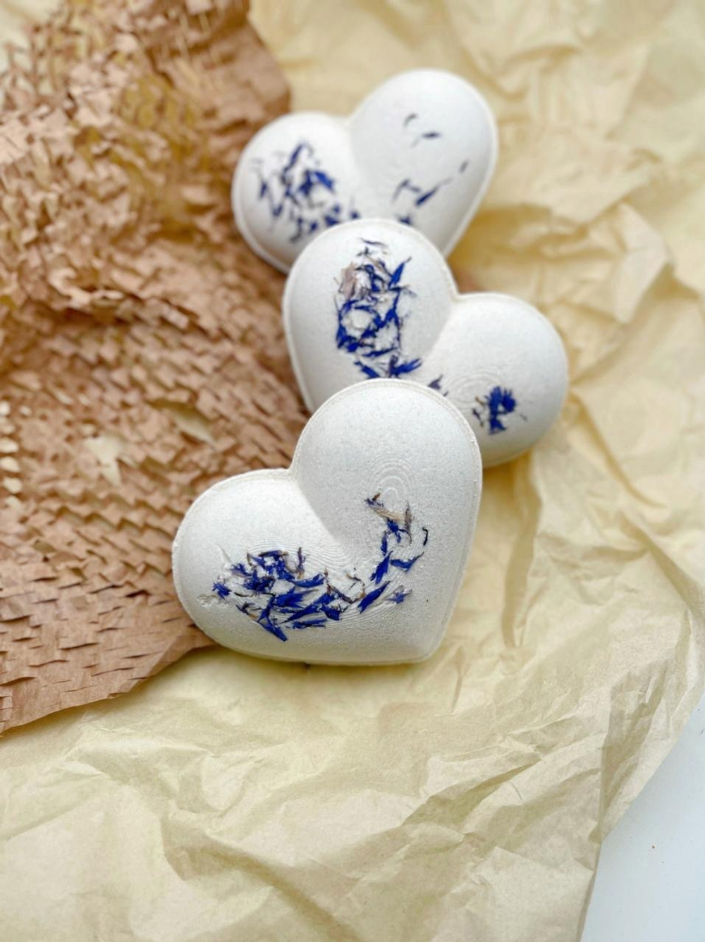 Бомба-сердце (XL) «Полевые цветы»