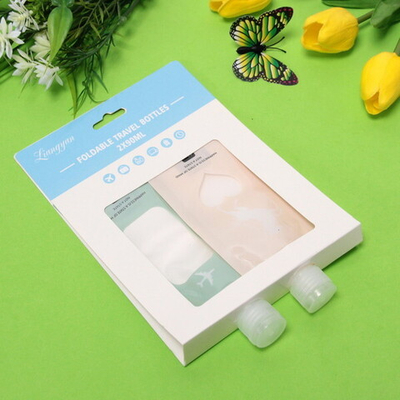 Набор косметических ёмкостей 2 герметичных пакета «Travel», микс 4 цвета (90мл*2)