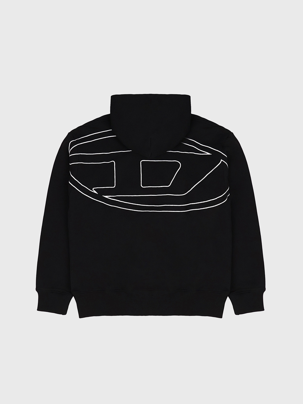 Худи Diesel S-MACS-HOOD-MEGOVAL-D Black