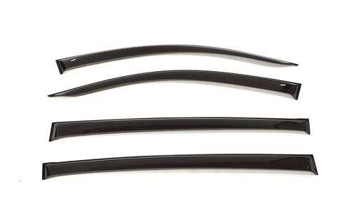 Дефлекторы боковых окон Cobra Tuning на Mitsubishi L200 4 2007/Triton 2006-2010 арт.M40507