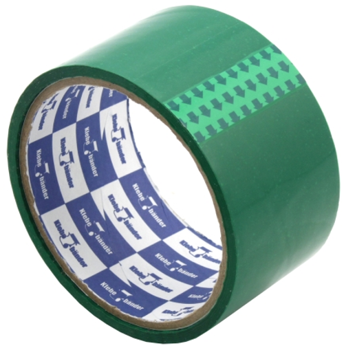 Скотч 48мм*25м зеленый 40мк