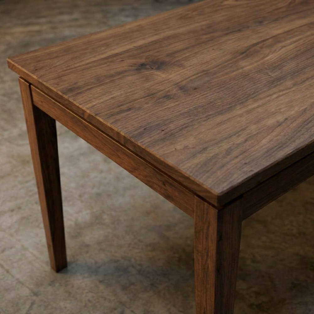 Cтол из массива кавказского дуба, классика