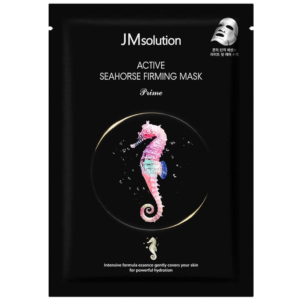 JMsolution Укрепляющая тканевая маска с экстрактом морского конька Active Seahorse Firming Mask