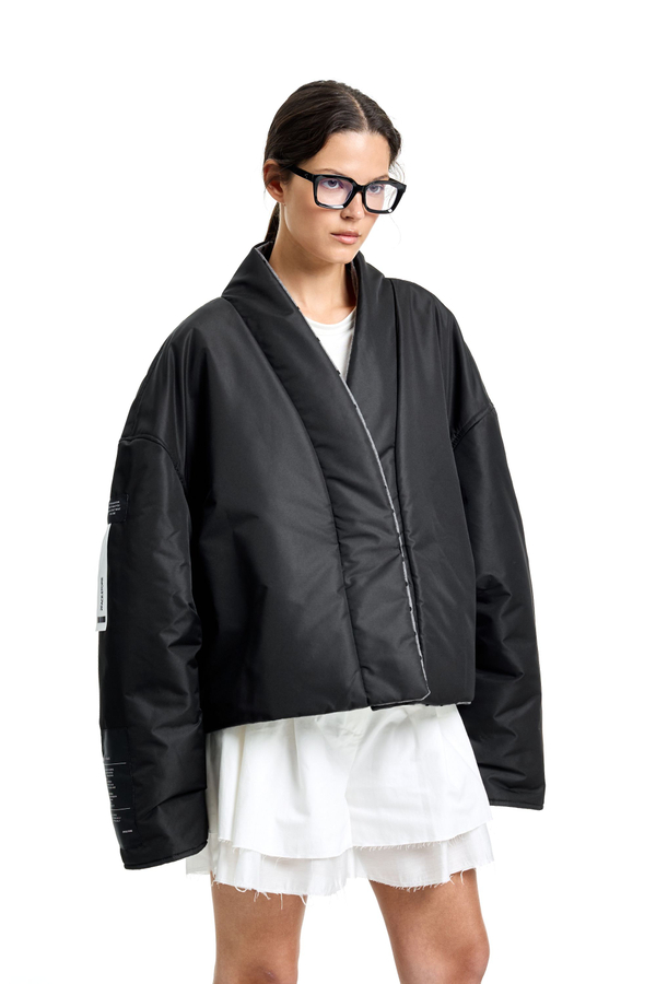 Куртка двусторонняя TULUP graphite/black