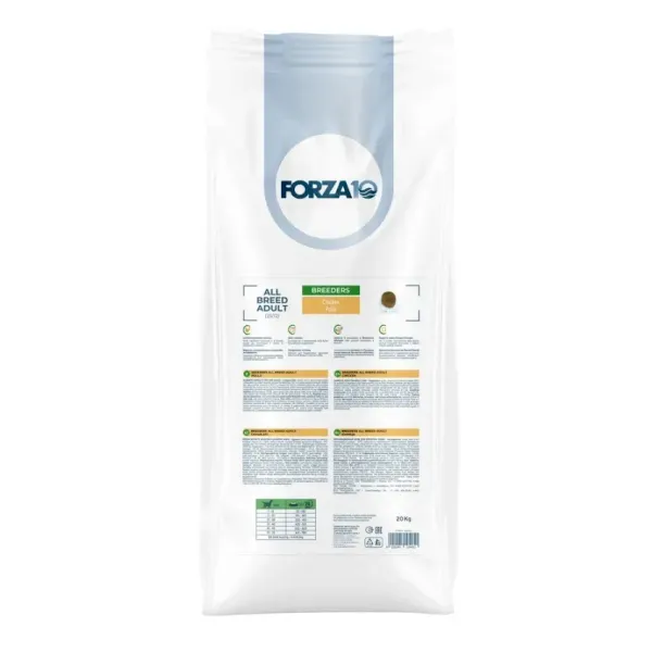 Уценка! Повр.упак./ Сухой корм FORZA10 Basic Breeders Adult All breeds CHICKEN (Pollo) для взрослых собак всех пород, курица