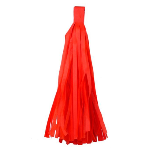 Гирлянда Тассел, Красная, 10 листов.