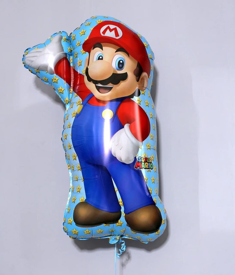 AN 33"Шар фигура Марио (БГ-53)  Изображение2