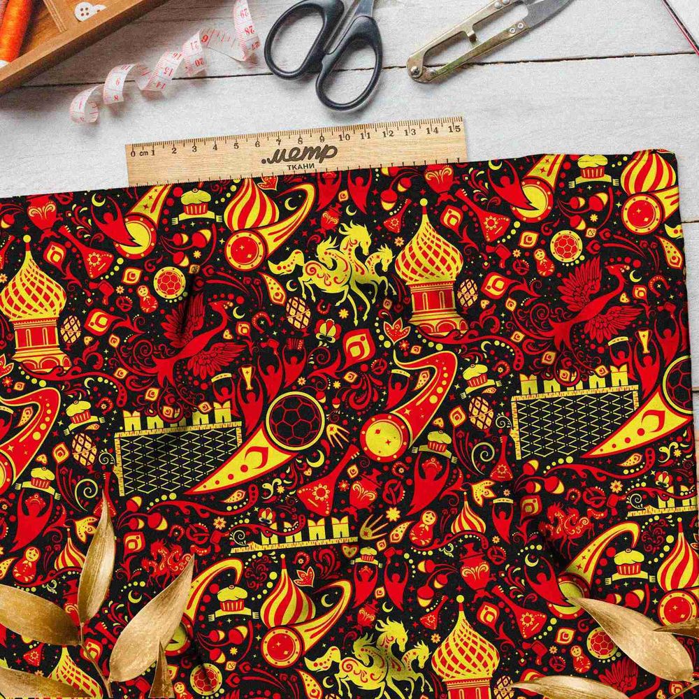 Ткань барби русские достопримечательности