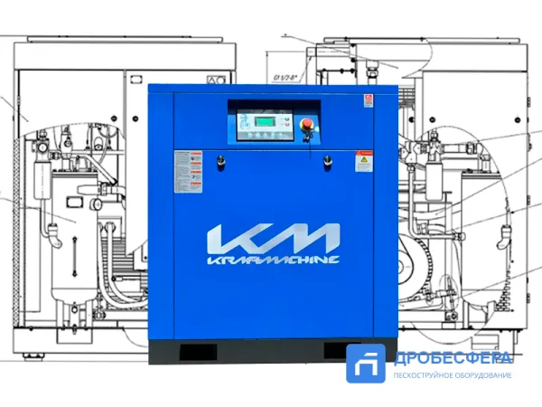 Особенности конфигурации и принципа действия винтового компрессора Особенности конфигурации и принципа действия винтового компрессора