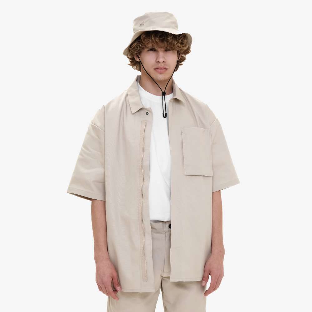 Рубашка Молодость Camp 24 бежевая