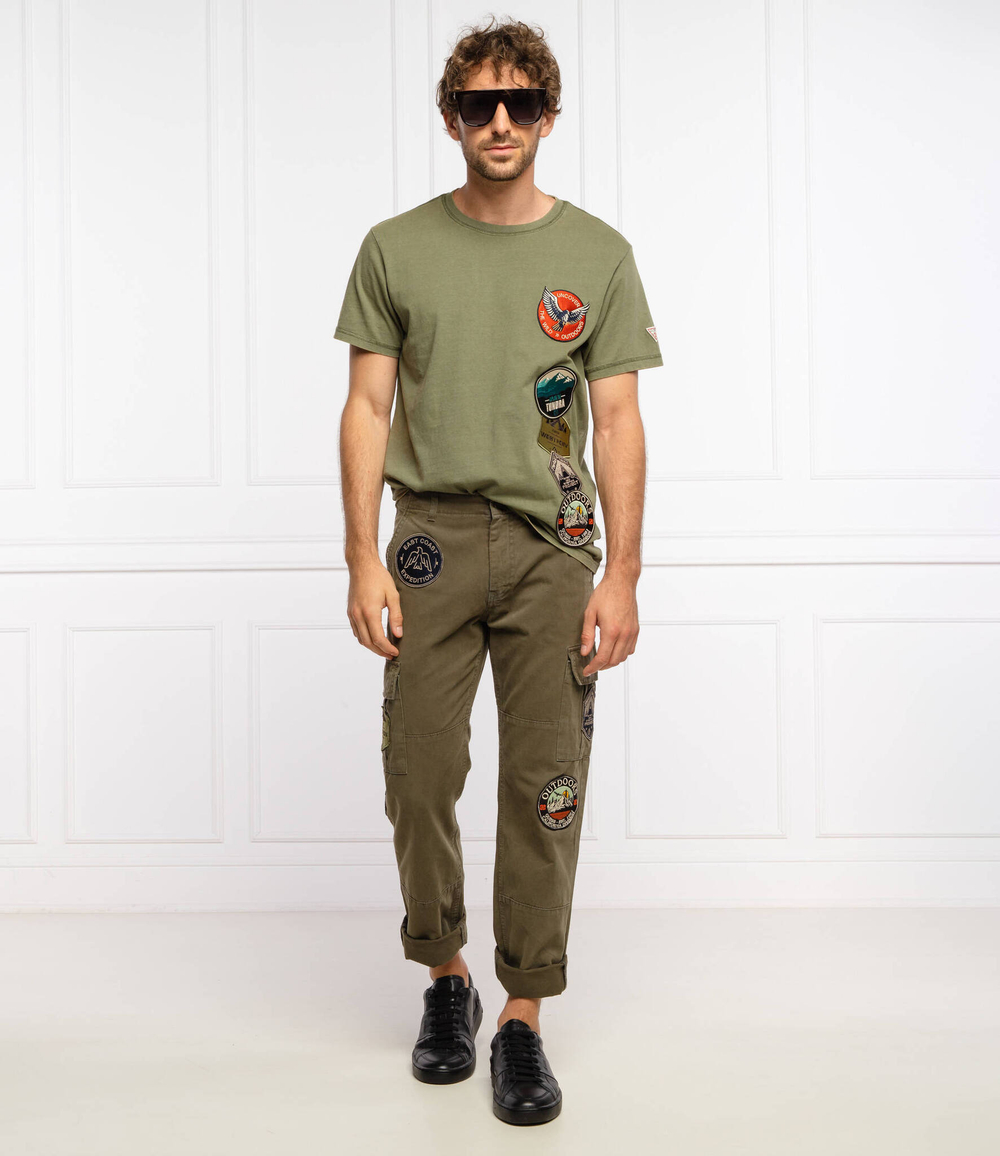 футболка GUESS - зеленый(M1YI00 KAG00)