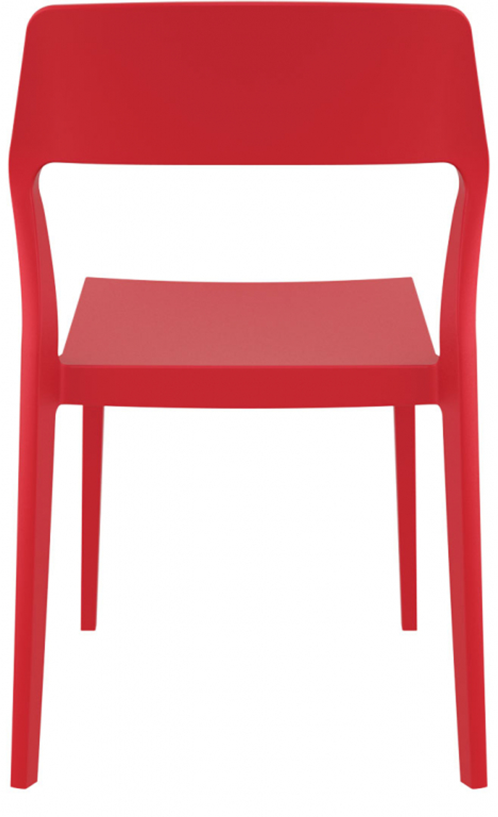 Стул пластиковый Siesta Contract Snow, красный