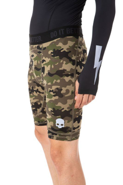 Термобелье Hydrogen Printed Second Skin Shorts Man - Green