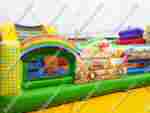 Коммерческий надувной батут "Конфетная страна" 6*5*2,8 м