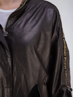 Куртка кожаная натуральная трансформер