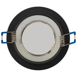 Встраиваемый светильник декоративный ЭРА DK107 BK MR16 GU5.3 черный