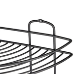 Полка угловая 4-ярусная 21*21*82,5см "Black", черный