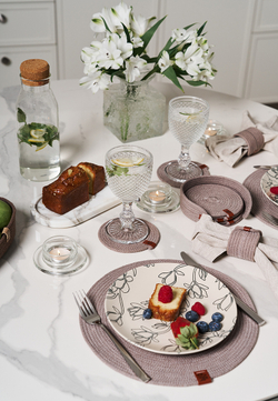 Набор подставок для чашек и бокалов 6шт 12см Luxberry Boho Luxberry какао