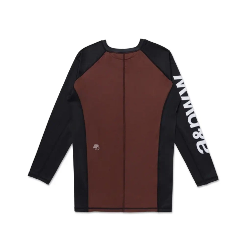 Рашгард Albino & Preto LS RANKED коричневый