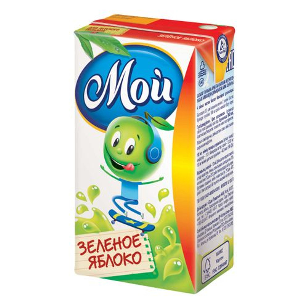 Мой сок Яблоко зеленое  0,125/18
