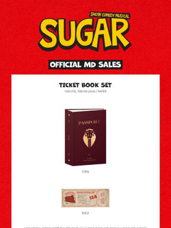 товары SUGAR : Show Comedy MUSICAL Official MD TICKET BOOK SET