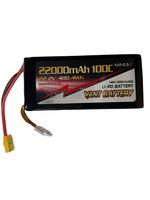 Аккумулятор для квадрокоптера FPV VANT 6S22000-100C-XT90-6S 22000 mAh