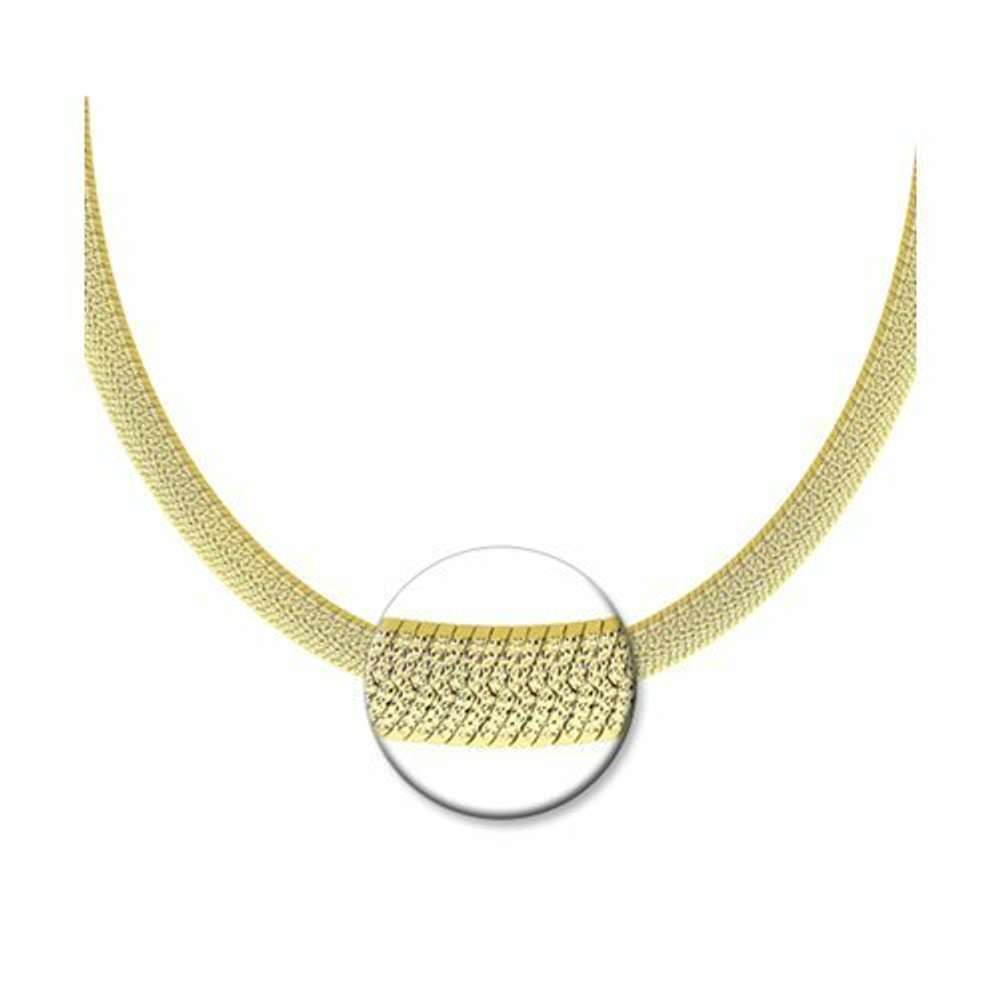 Колье из серебра
