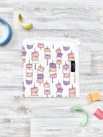 Двусторонний плед Mjölk Маршмэллоу