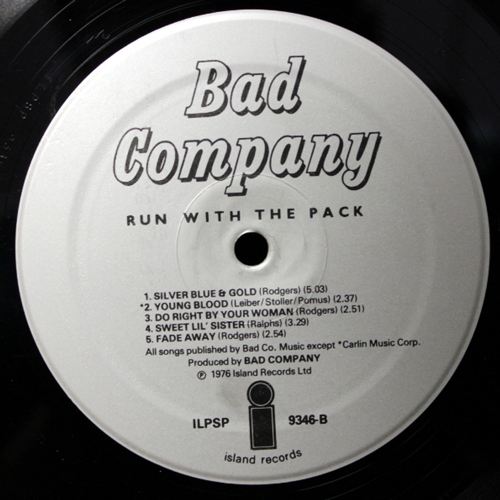 Bad Company / Run With The Pack (LP)