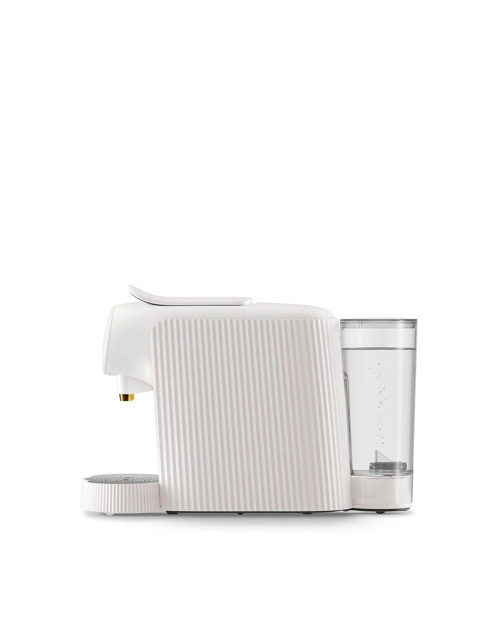 Капсульная кофемашина Alessi Plissé, White