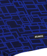 Купальные шорты мужские Atlantic, 1 шт. в уп., полиамид, темно-синие + голубые, KMS-316