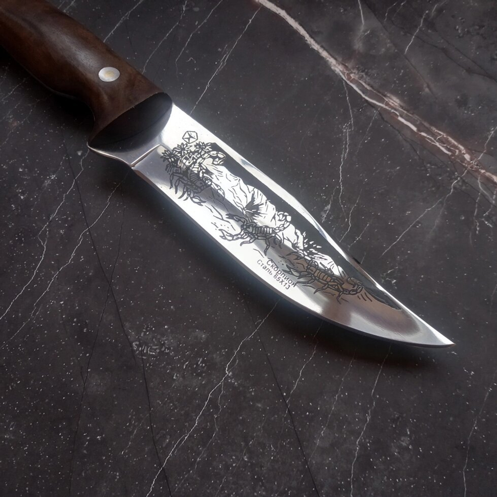 Нож туристический "Скорпион" Кизляр 65х13