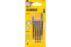 Пилки для лобзика по дереву (76 мм; шаг зубьев 2 мм) 5 шт. DEWALT DT 2050