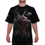 Футболка Hardcore Training Fighting Dogs Black Oversized Fit