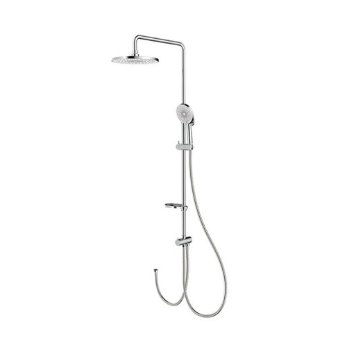 Душевой гарнитур Milardo ILSSB3FM76 "Ideal Spa" 819-1139мм, Тропич. душ,лейка д/душа, мыльница,ХРОМ