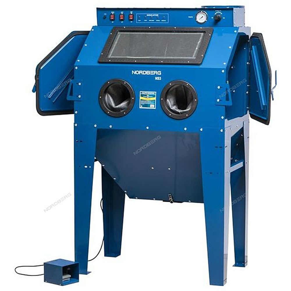 NORDBERG (NS3) Камера пескоструйная боковая загрузка 350 л