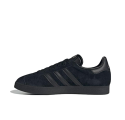 Кроссовки Adidas Gazelle 'All Black Silver Metallic' JI2161